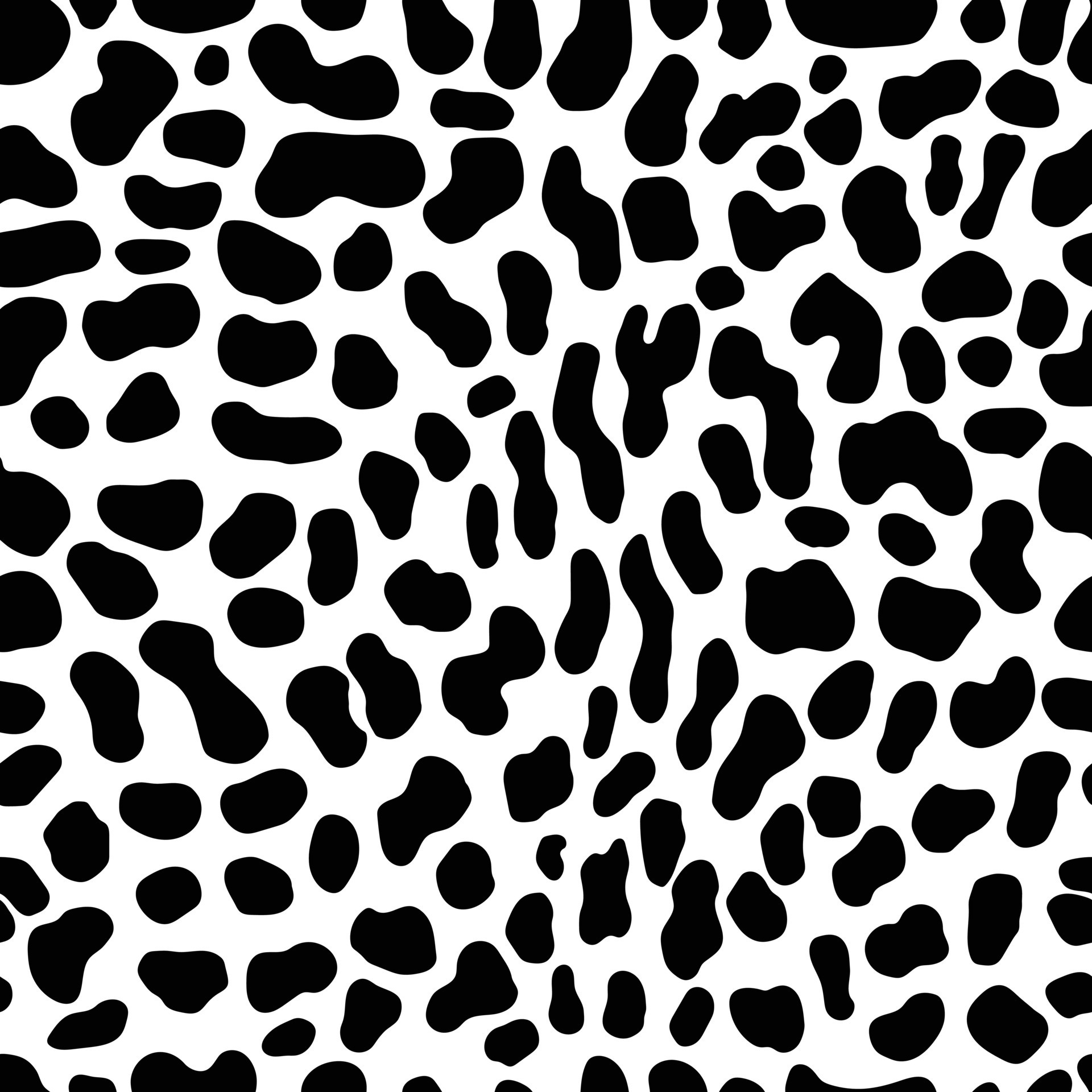 Vector black leopard print pattern animal Seamless. Leopard skin abstract  for printing, cutting, and crafts Ideal for mugs, stickers, stencils, web,  cover. wall stickers, home decorate and more. 10533618 Vector Art at