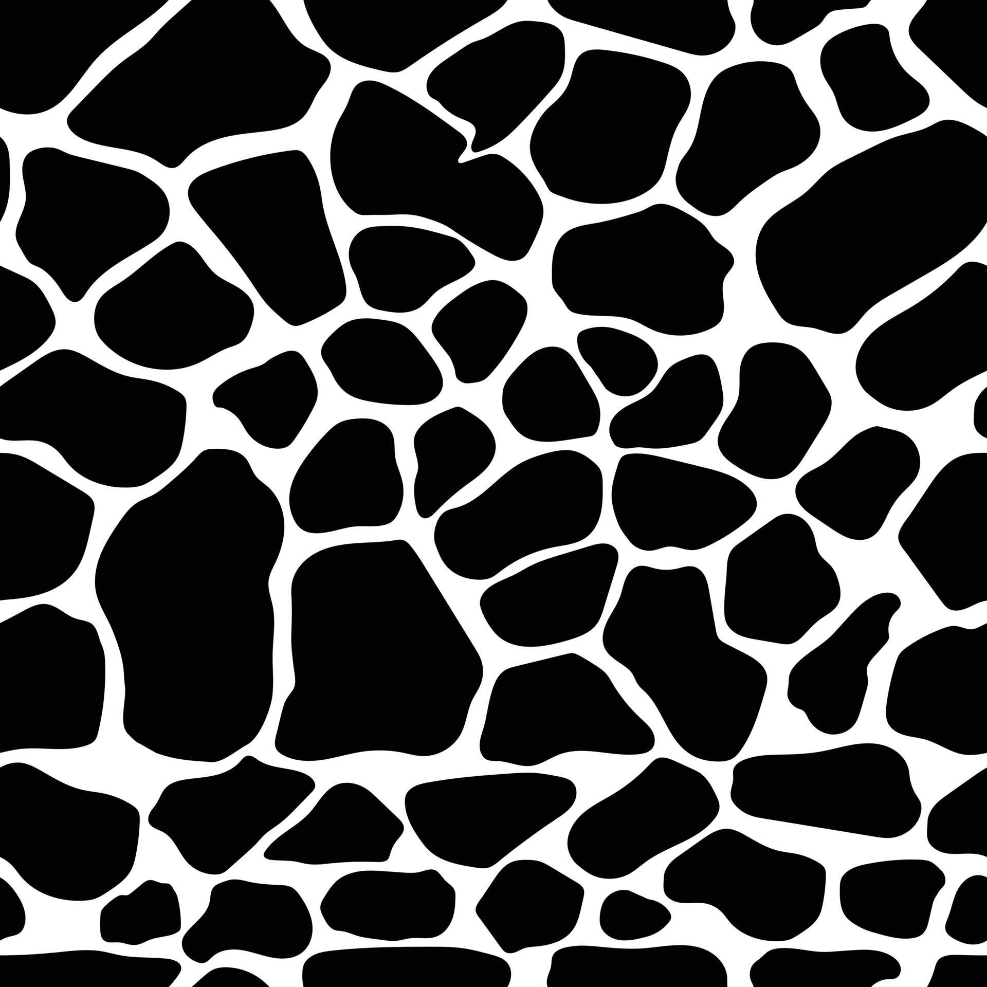 Vector black giraffe print pattern animal Seamless. Giraffe skin