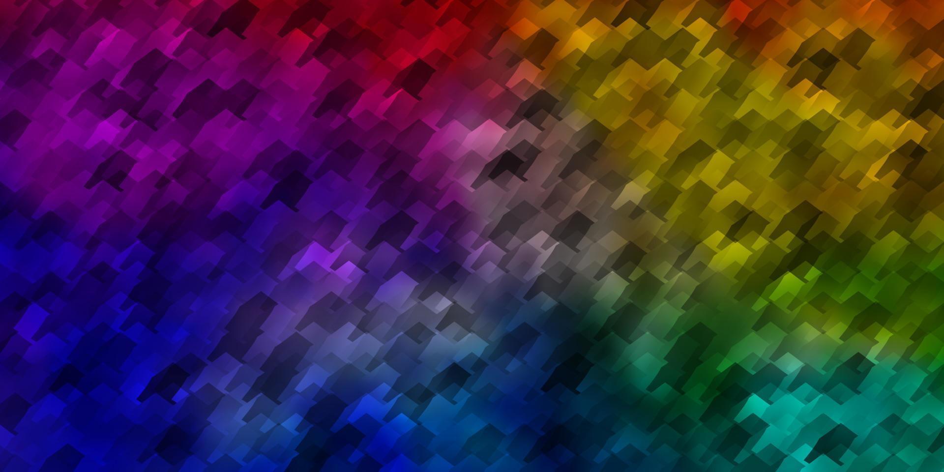 Light Green, Red vector texture with colorful hexagons.