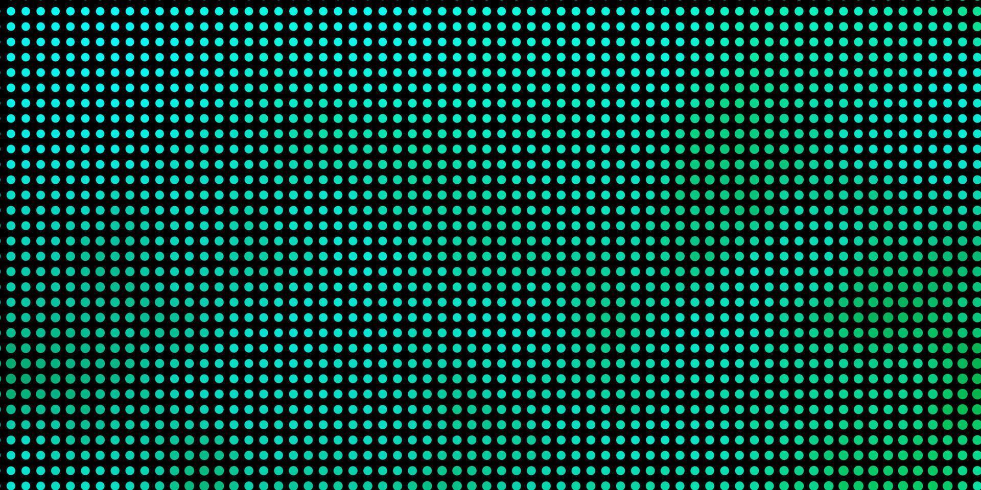 Light Green vector background with circles.