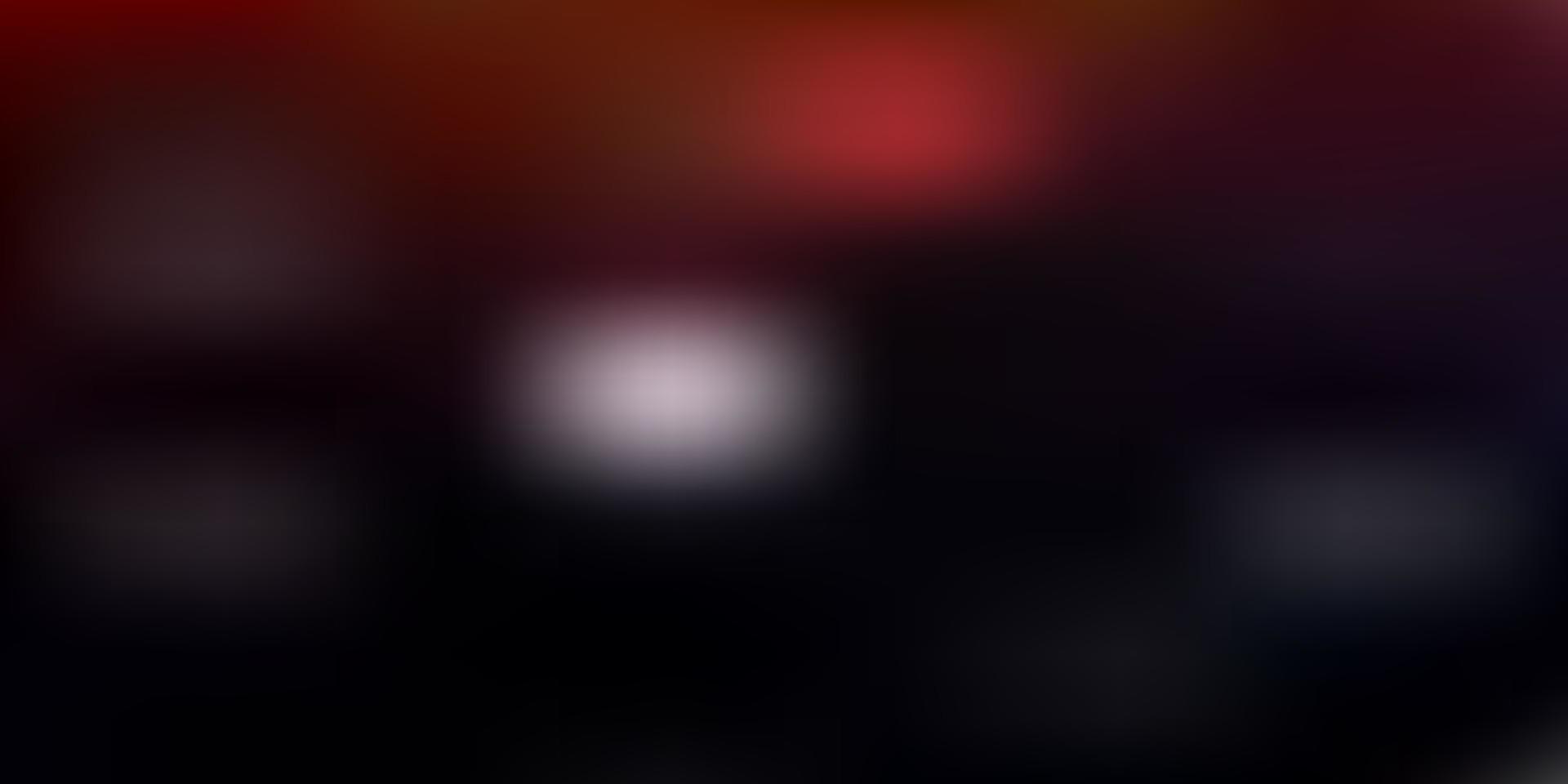 Dark blue, yellow vector gradient blur background.