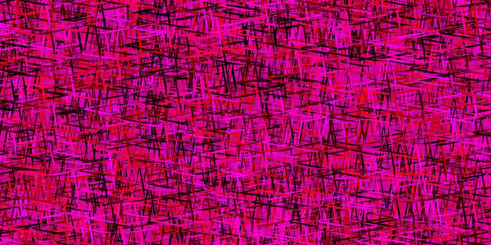 Dark Pink vector pattern with sharp lines.