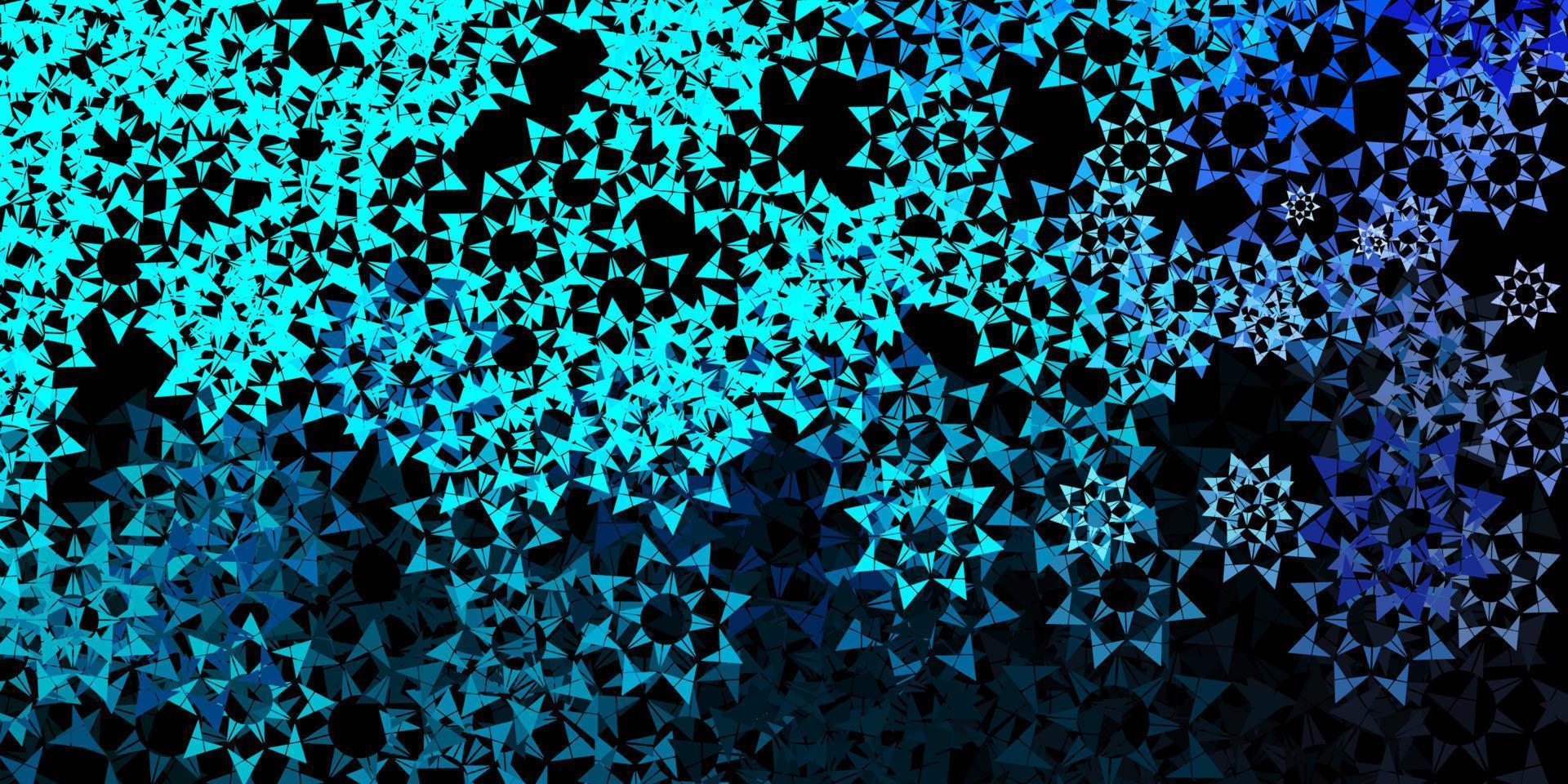 Light blue, green vector layout with lines, triangles.