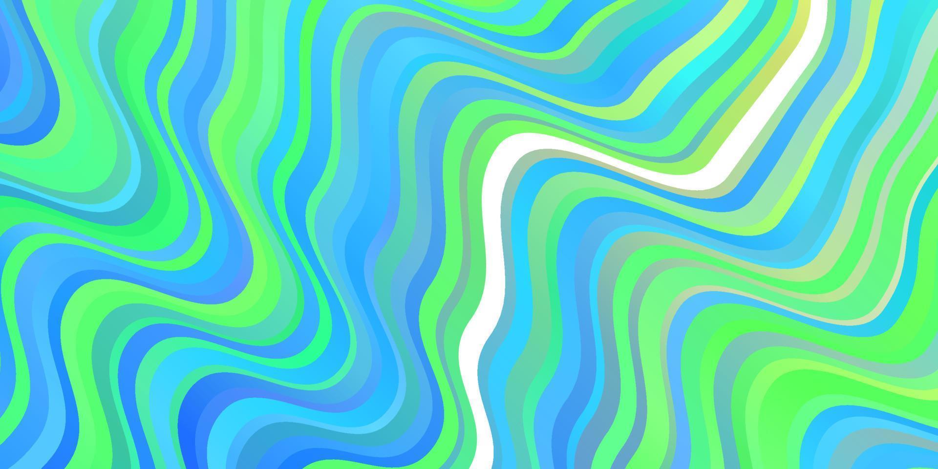 Light Blue, Green vector layout with wry lines.