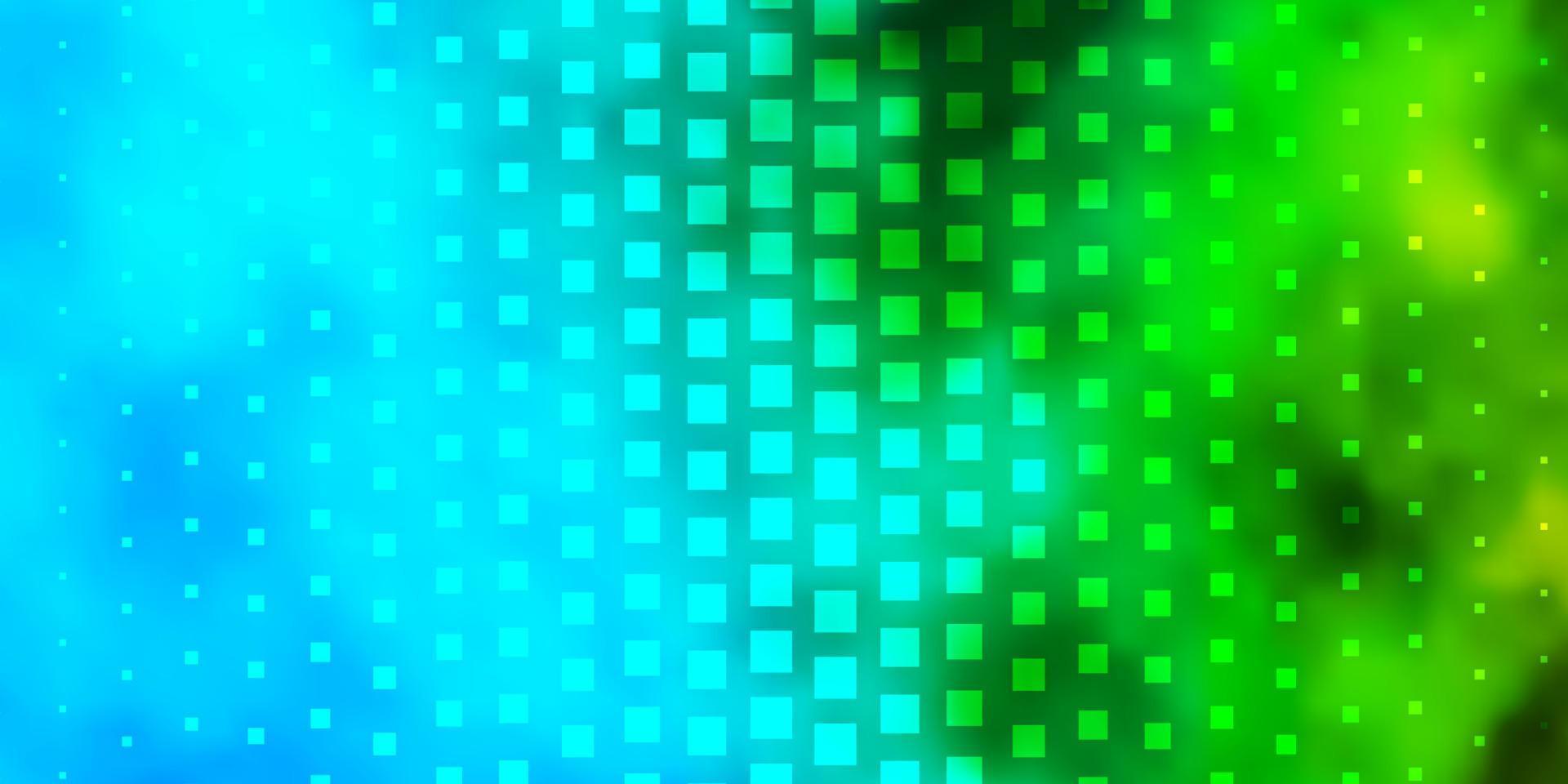 Light Blue, Green vector template with rectangles.