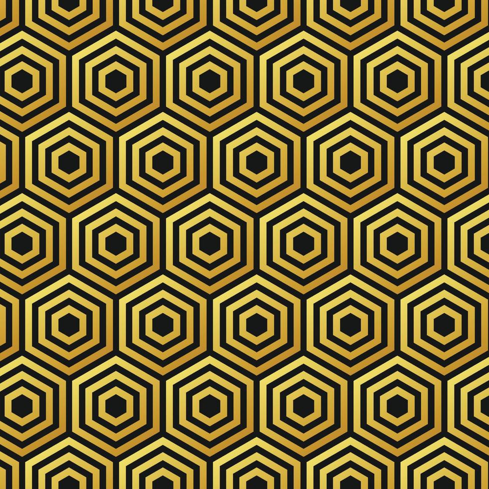 Hexagonal pattern honeycomb vector