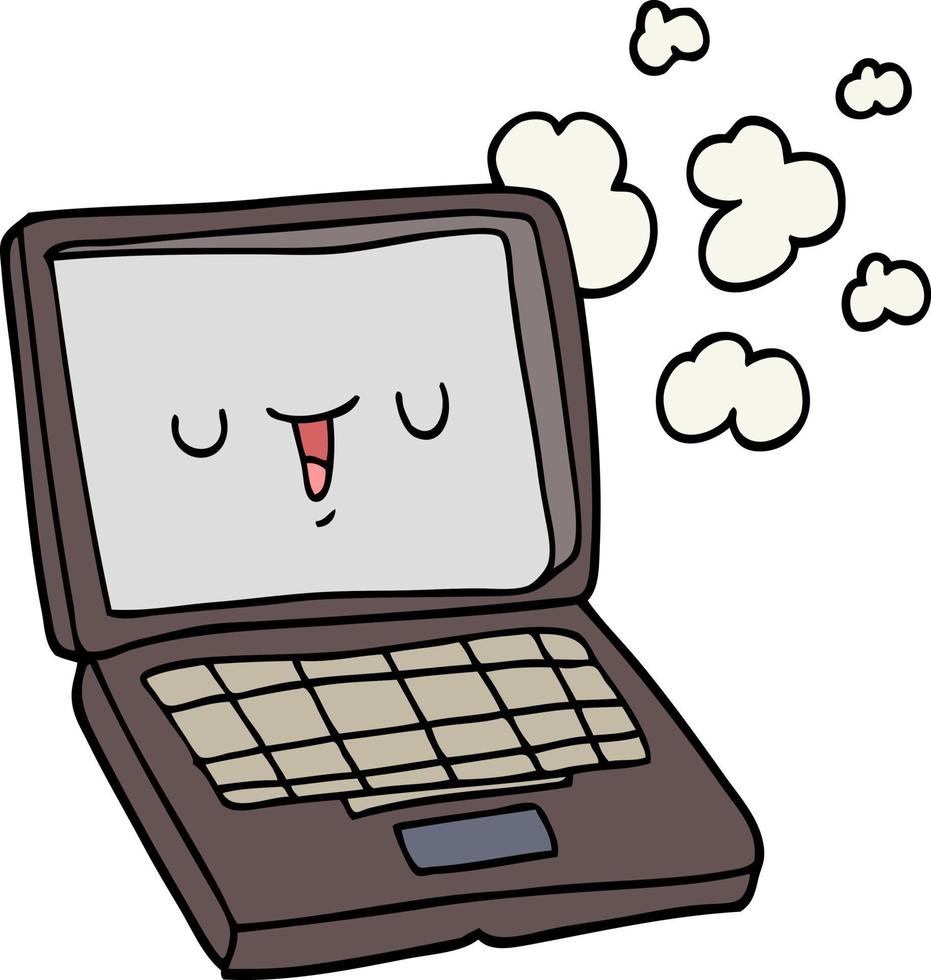 cartoon computer vector