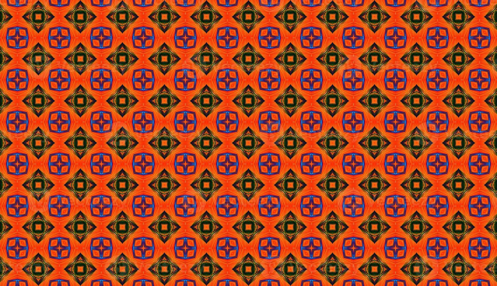 Pattern. Seamless abstract retro background design. Raster. multicolors High quality illustration photo
