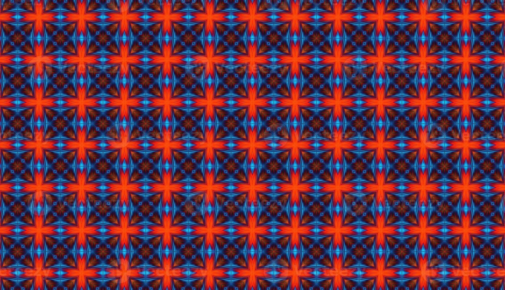 Pattern. Seamless abstract retro background design. Raster. multicolors High quality illustration photo