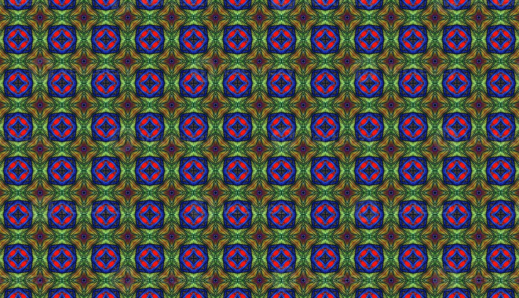 Pattern. Seamless abstract retro background design. Raster. multicolors High quality illustration photo
