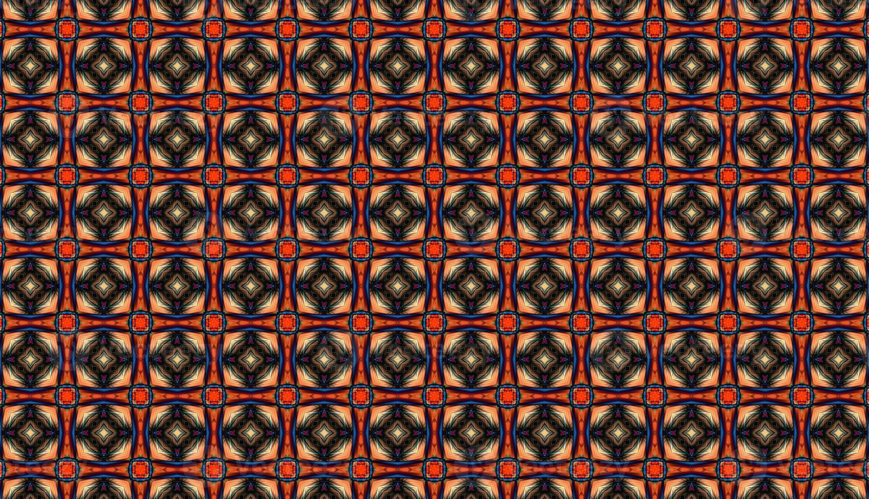 Pattern. Seamless abstract retro background design. Raster. multicolors High quality illustration photo