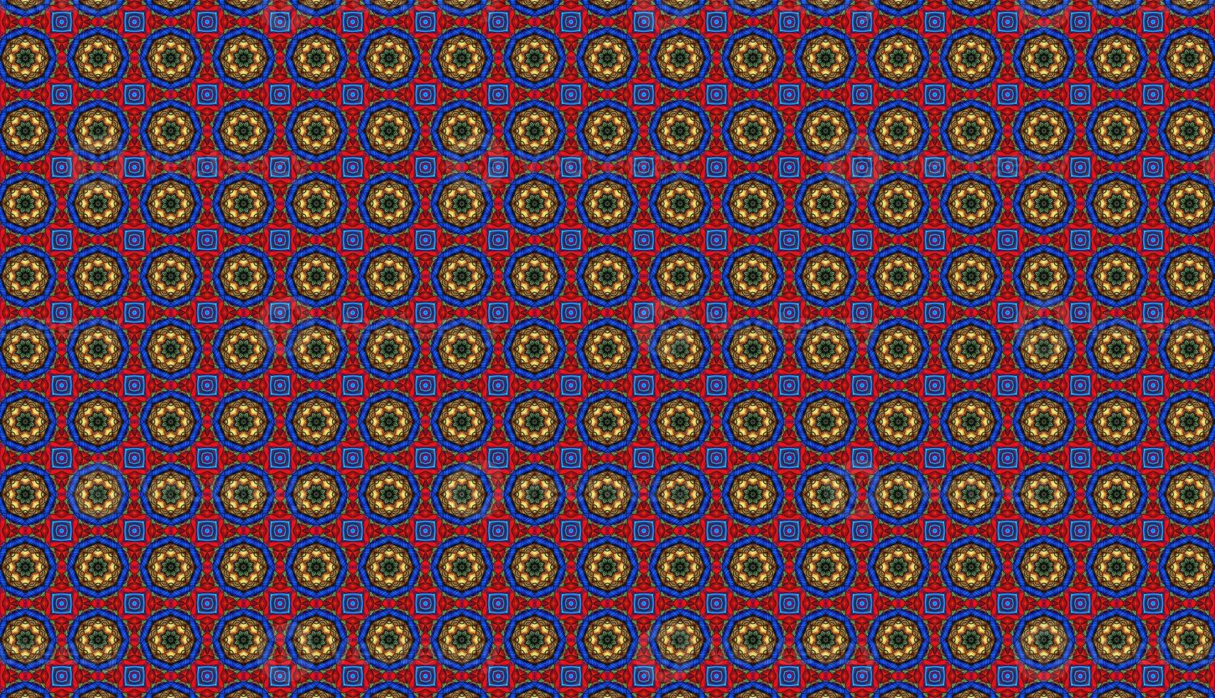 Trendy Seamless Pattern, Abstract Background. Tileable Geometric Grunge Repetitive Retro Background. Bizarre Art Illustration photo