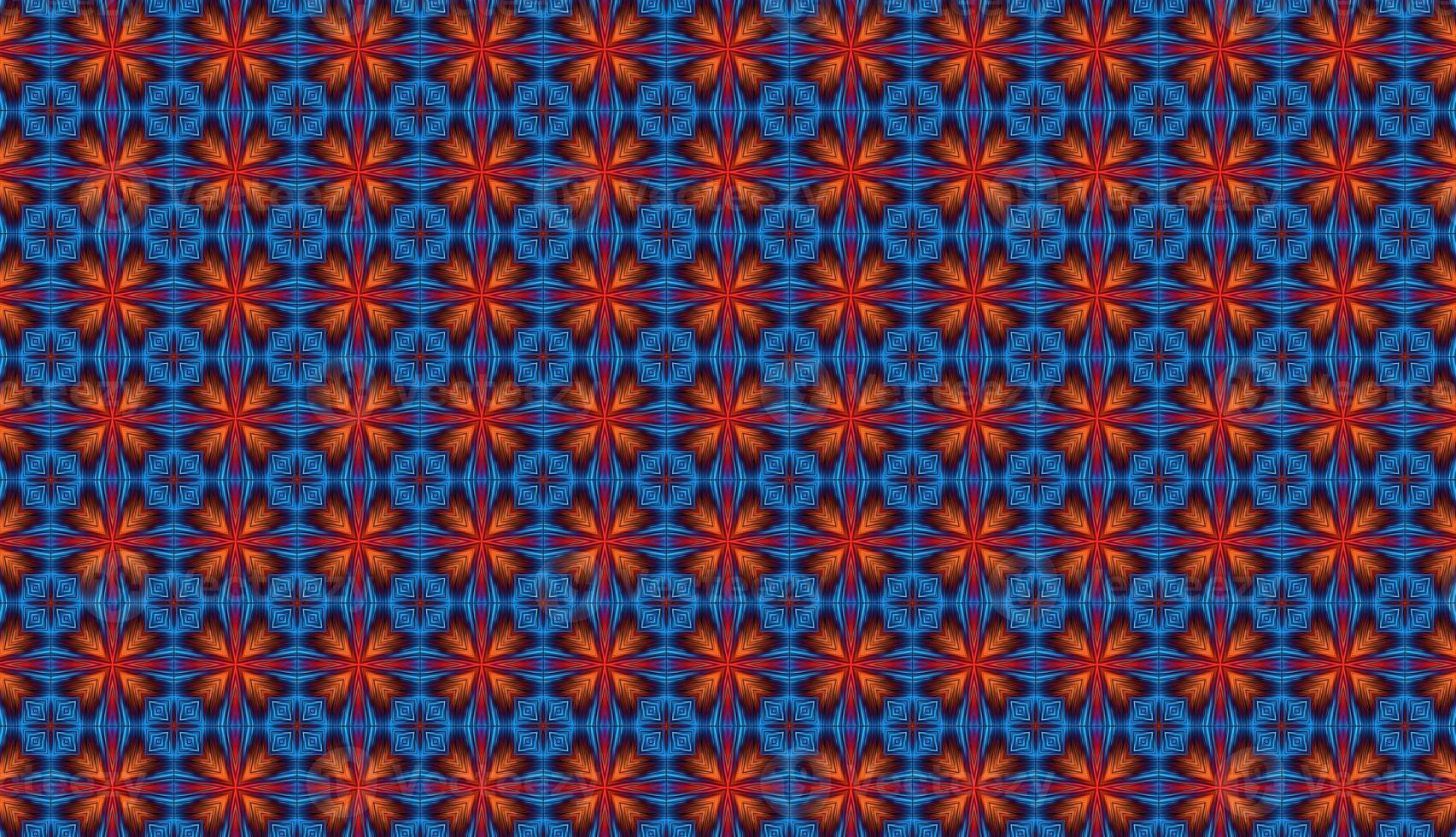 Pattern. Seamless abstract retro background design. Raster. multicolors High quality illustration photo