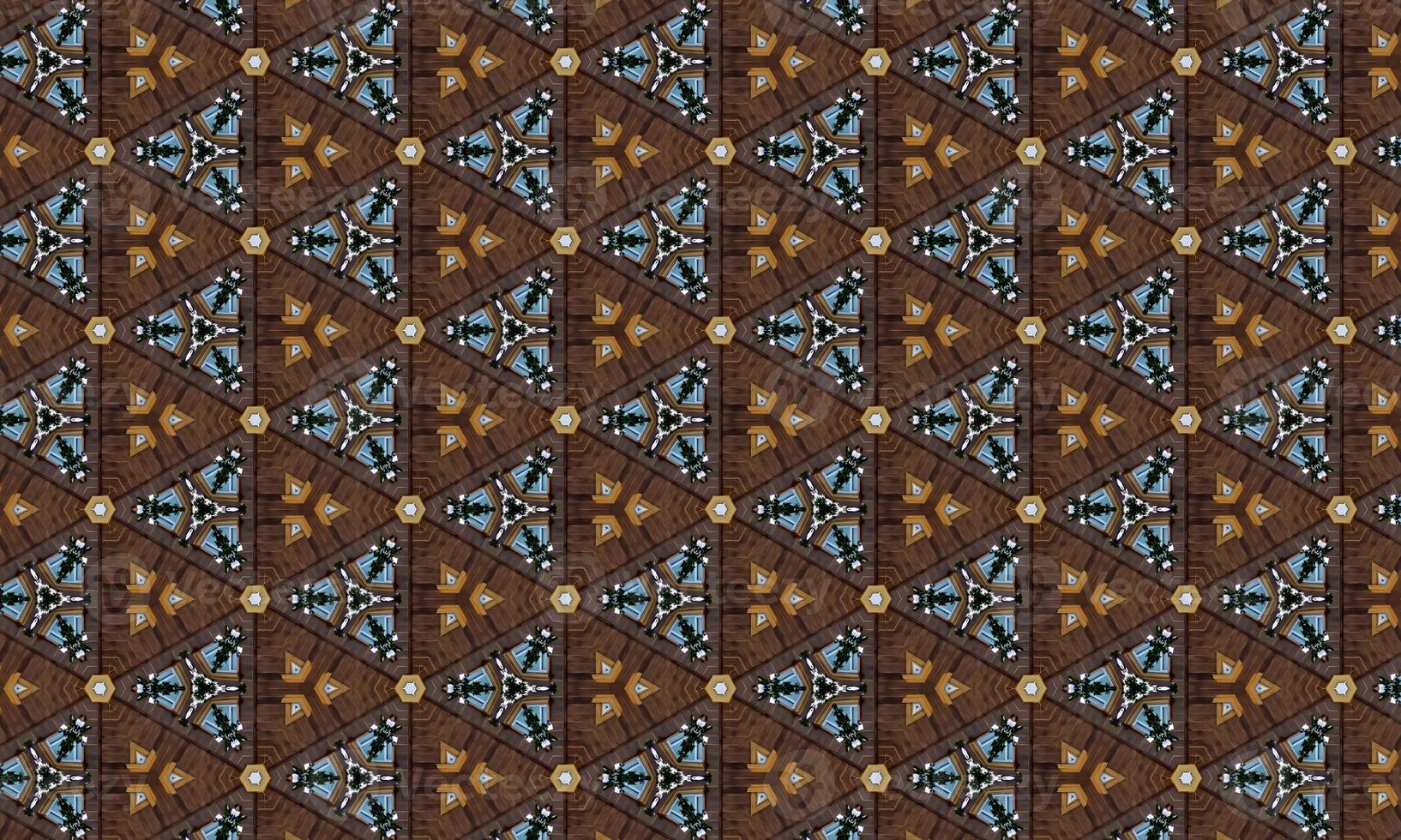 Multicolor mosaic pattern kaleidoscope. background, texture. High quality illustration photo