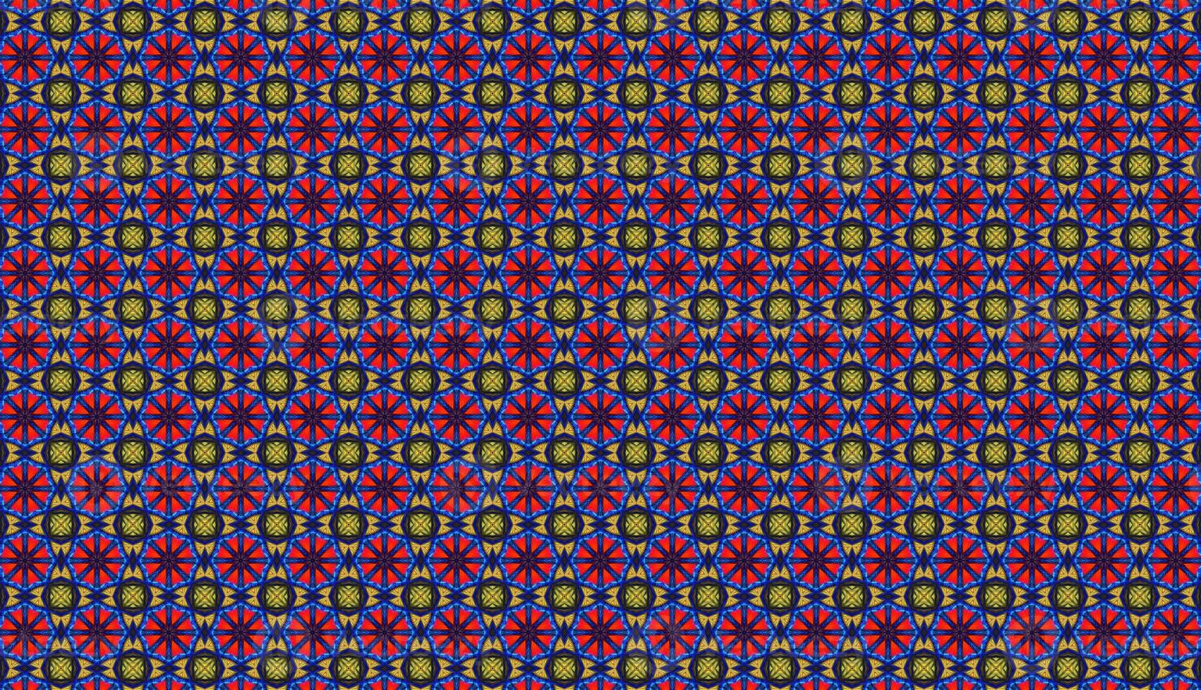 Trendy Seamless Pattern, Abstract Background. Tileable Geometric Grunge Repetitive Retro Background. Bizarre Art Illustration photo