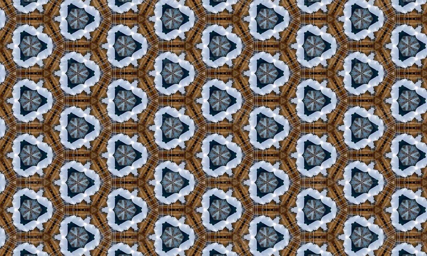 Multicolor mosaic pattern kaleidoscope. background, texture. High quality illustration photo