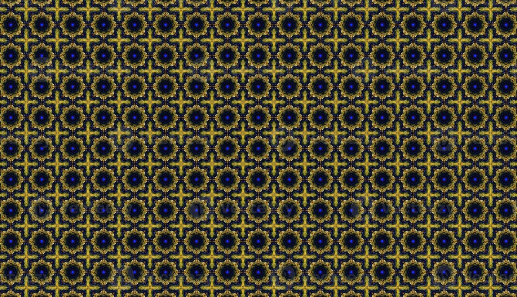 Trendy Seamless Pattern, Abstract Background. Tileable Geometric Grunge Repetitive Retro Background. Bizarre Art Illustration photo