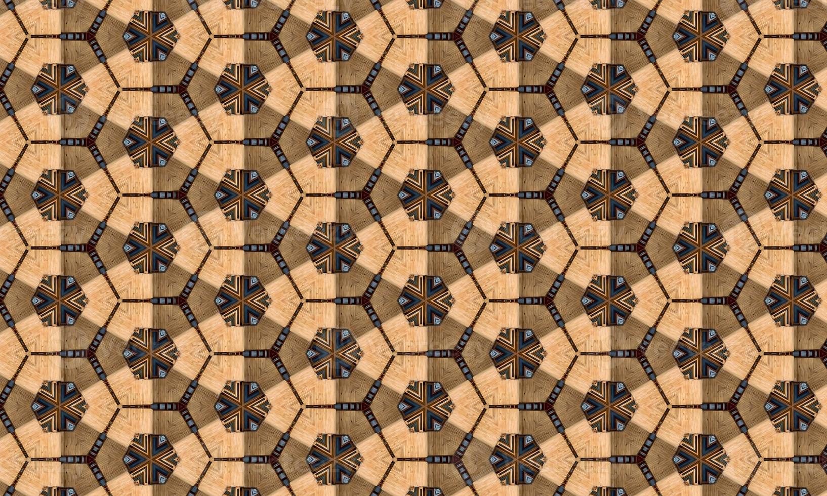 Seamless repeating colorful slanting kaleidoscopic pattern for backgrounds, design and wallpapers. High quality illustration photo