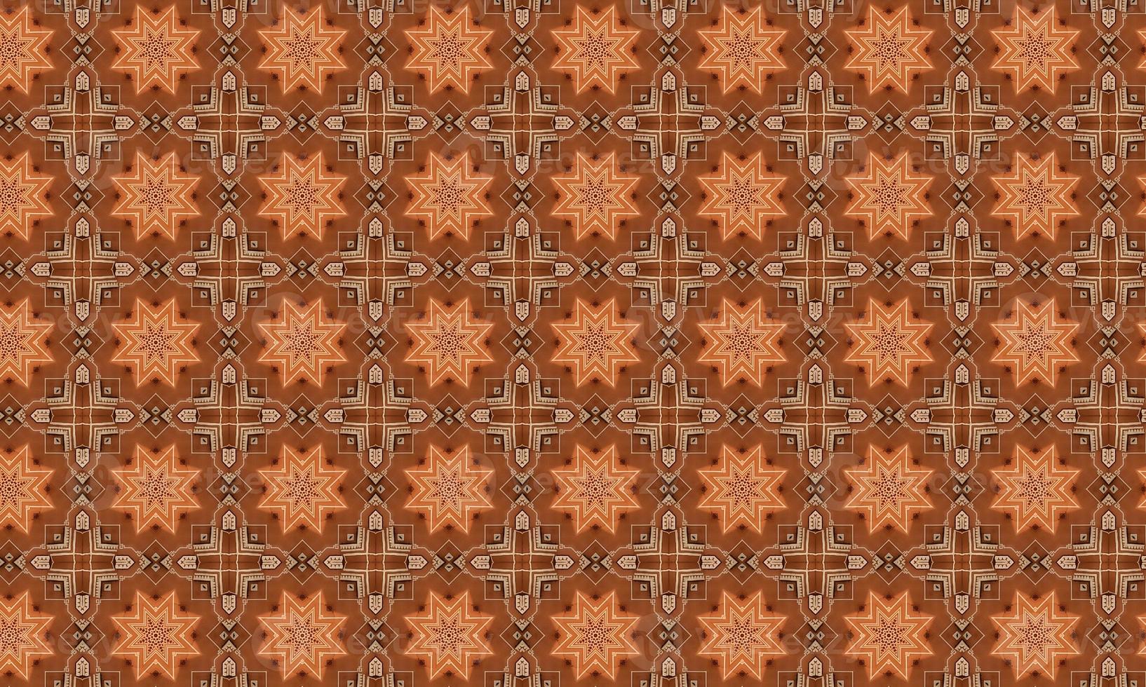Trendy Seamless Pattern, Abstract Background. Tileable Geometric Grunge Repetitive Retro Background. Bizarre Art Illustration photo