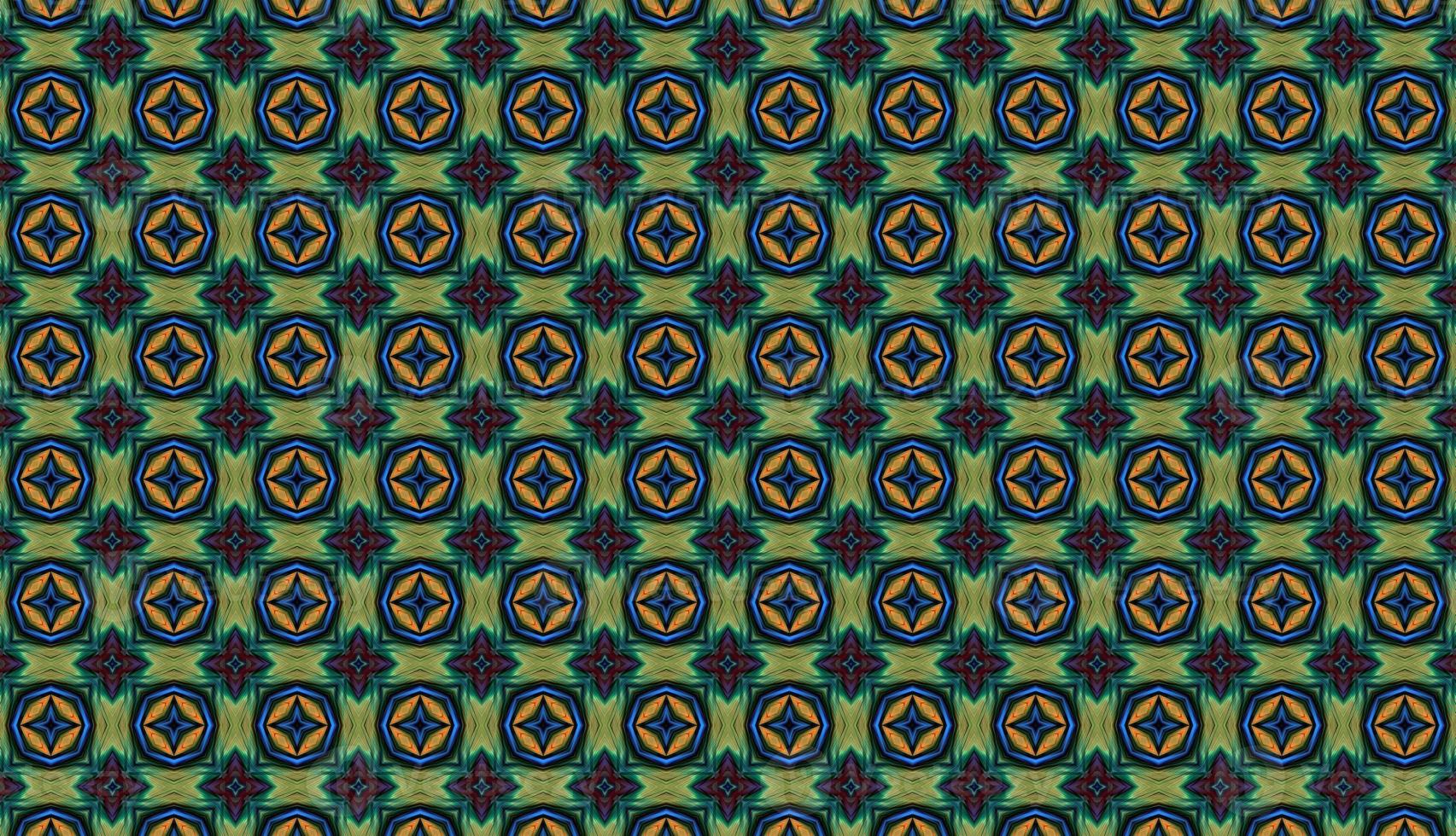 Pattern. Seamless abstract retro background design. Raster. multicolors High quality illustration photo