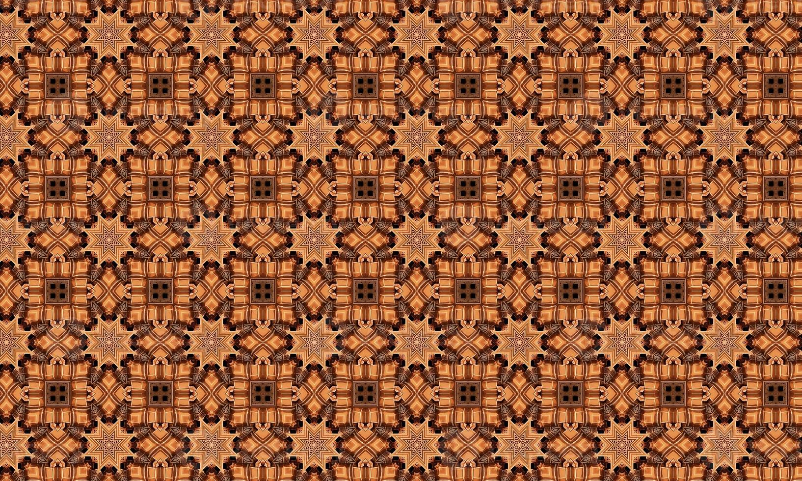 Trendy Seamless Pattern, Abstract Background. Tileable Geometric Grunge Repetitive Retro Background. Bizarre Art Illustration photo