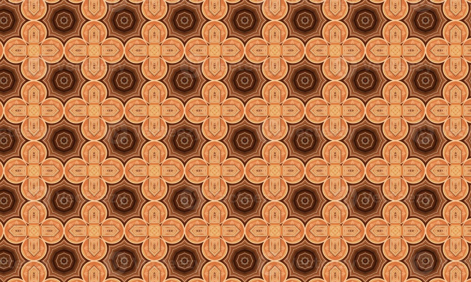 Trendy Seamless Pattern, Abstract Background. Tileable Geometric Grunge Repetitive Retro Background. Bizarre Art Illustration photo