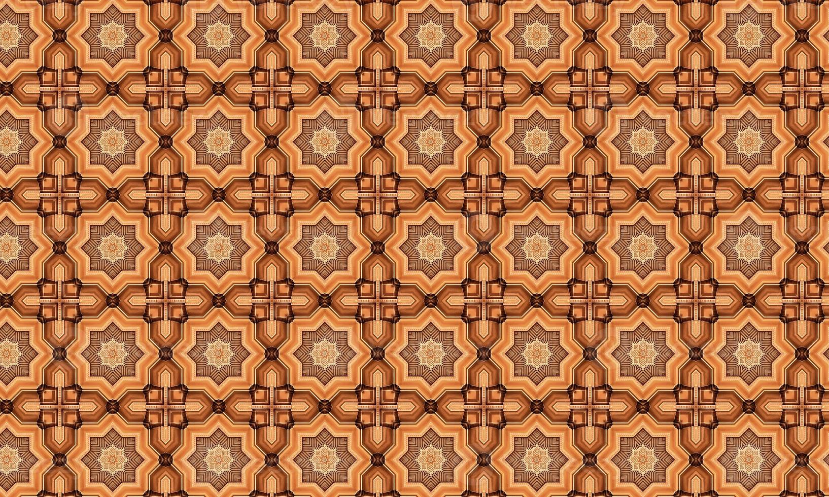 Trendy Seamless Pattern, Abstract Background. Tileable Geometric Grunge Repetitive Retro Background. Bizarre Art Illustration photo