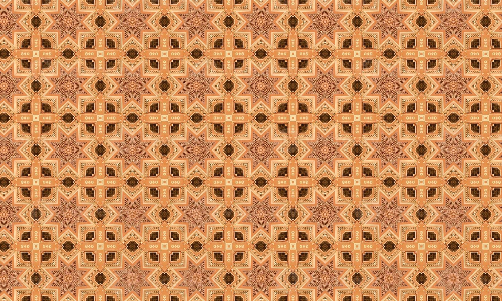 Trendy Seamless Pattern, Abstract Background. Tileable Geometric Grunge Repetitive Retro Background. Bizarre Art Illustration photo