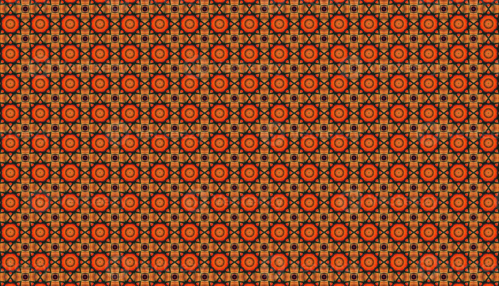 Trendy Seamless Pattern, Abstract Background. Tileable Geometric Grunge Repetitive Retro Background. Bizarre Art Illustration photo