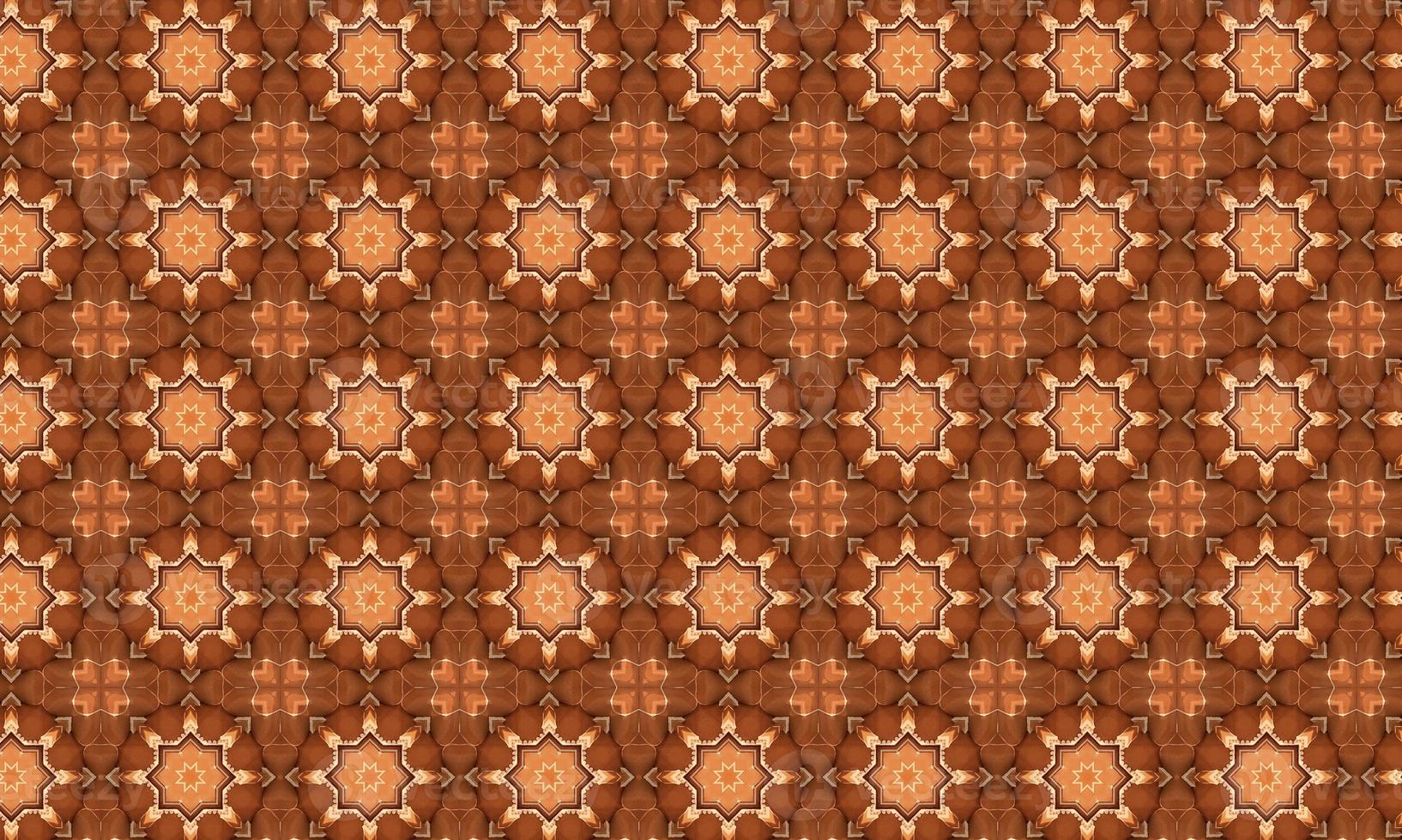 Trendy Seamless Pattern, Abstract Background. Tileable Geometric Grunge Repetitive Retro Background. Bizarre Art Illustration photo