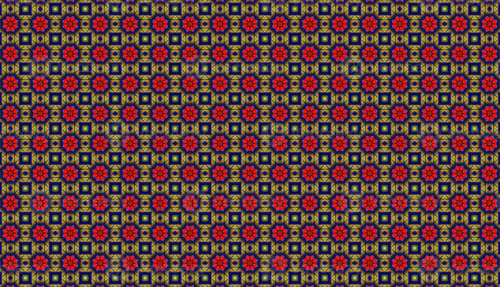 Trendy Seamless Pattern, Abstract Background. Tileable Geometric Grunge Repetitive Retro Background. Bizarre Art Illustration photo