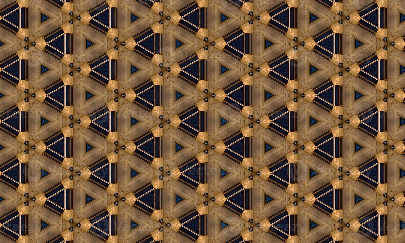 Seamless repeating colorful slanting kaleidoscopic pattern for backgrounds, design and wallpapers. High quality illustration photo