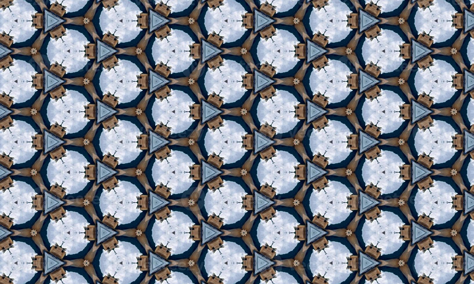 Multicolor mosaic pattern kaleidoscope. background, texture. High quality illustration photo