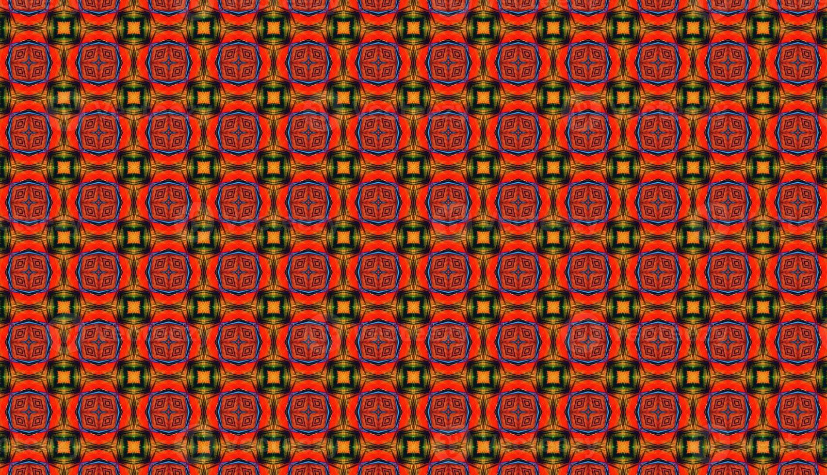 Pattern. Seamless abstract retro background design. Raster. multicolors High quality illustration photo