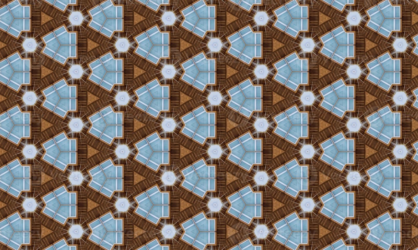 Multicolor mosaic pattern kaleidoscope. background, texture. High quality illustration photo