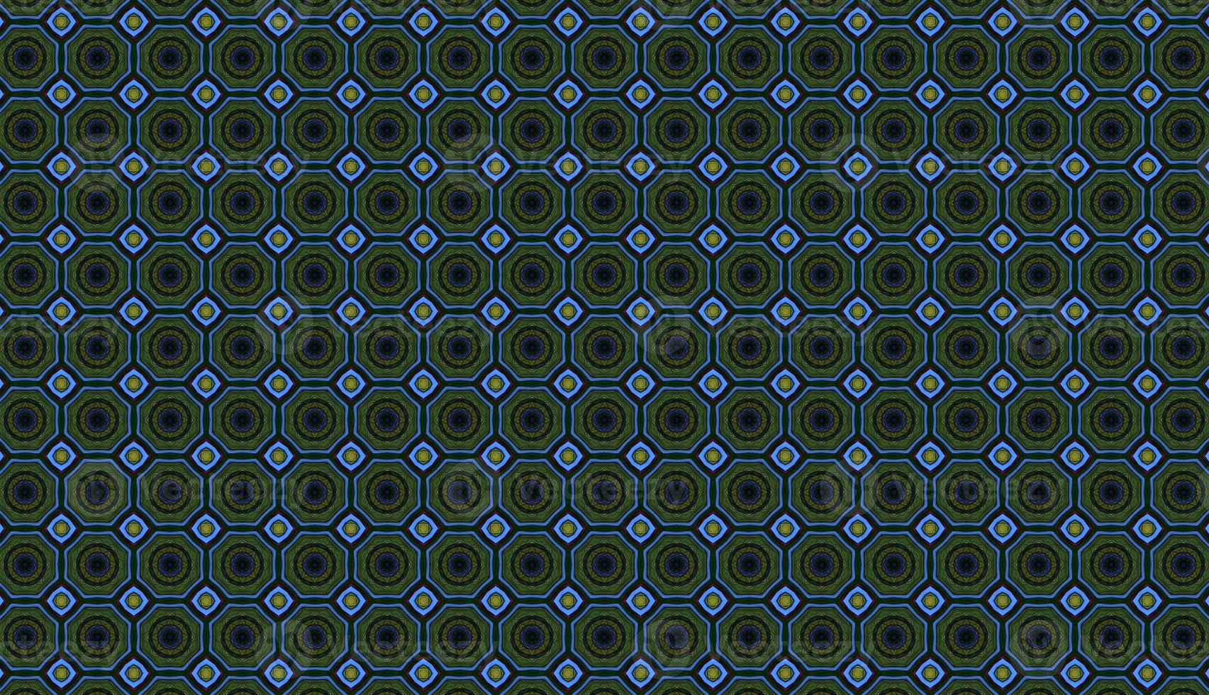 Trendy Seamless Pattern, Abstract Background. Tileable Geometric Grunge Repetitive Retro Background. Bizarre Art Illustration photo