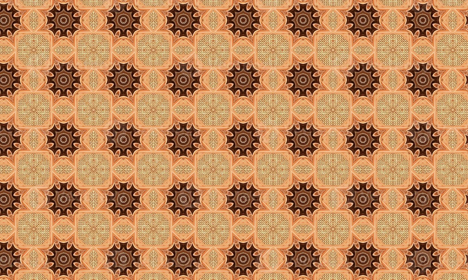 Trendy Seamless Pattern, Abstract Background. Tileable Geometric Grunge Repetitive Retro Background. Bizarre Art Illustration photo