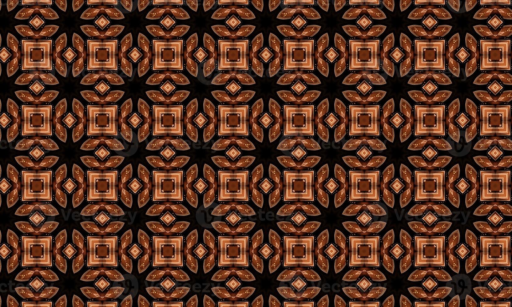Trendy Seamless Pattern, Abstract Background. Tileable Geometric Grunge Repetitive Retro Background. Bizarre Art Illustration photo