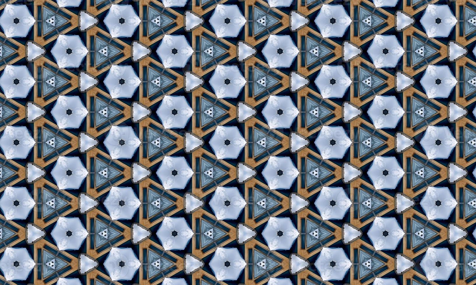 Multicolor mosaic pattern kaleidoscope. background, texture. High quality illustration photo