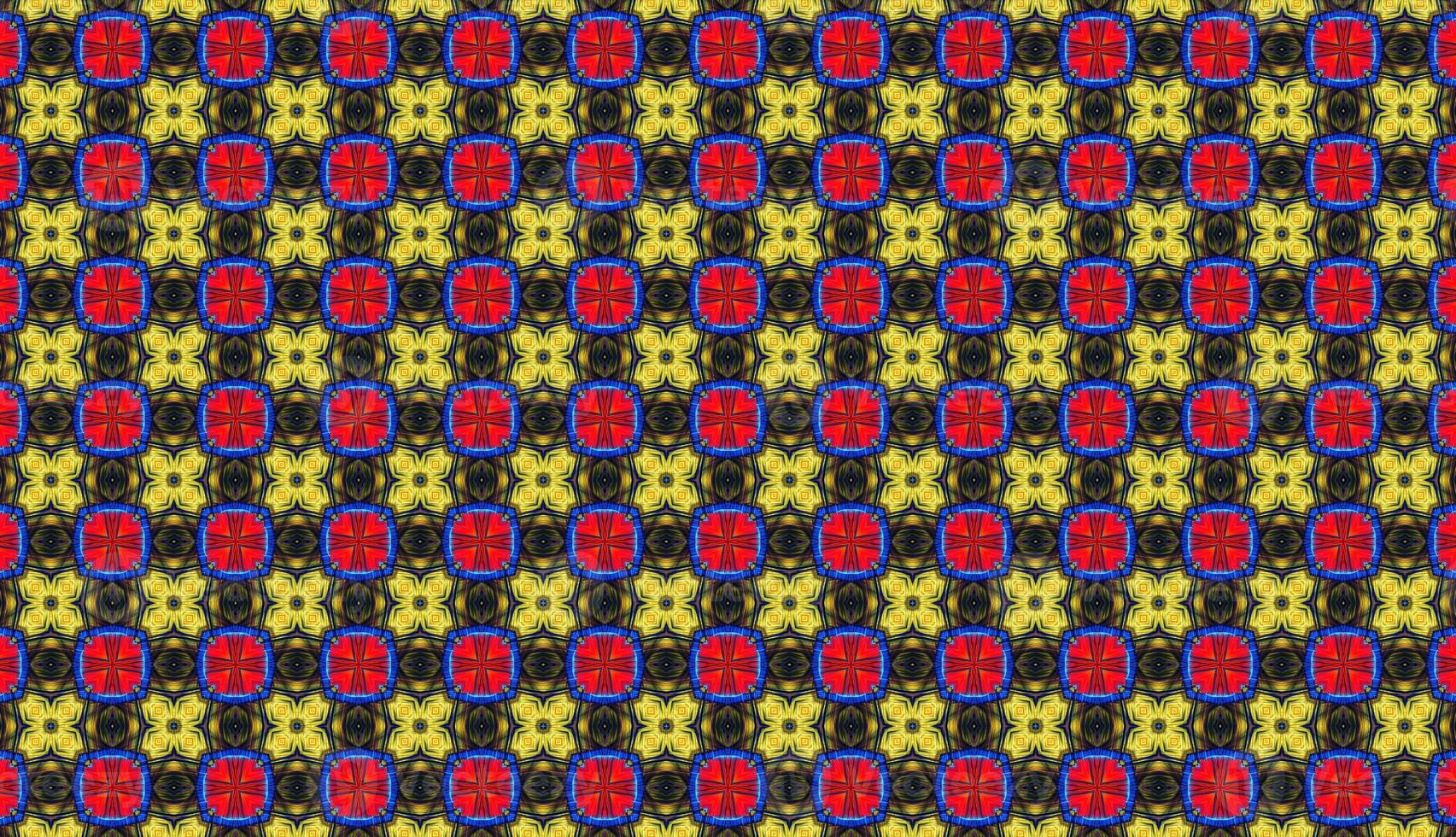 Multicolor mosaic pattern background, texture. High quality illustration photo