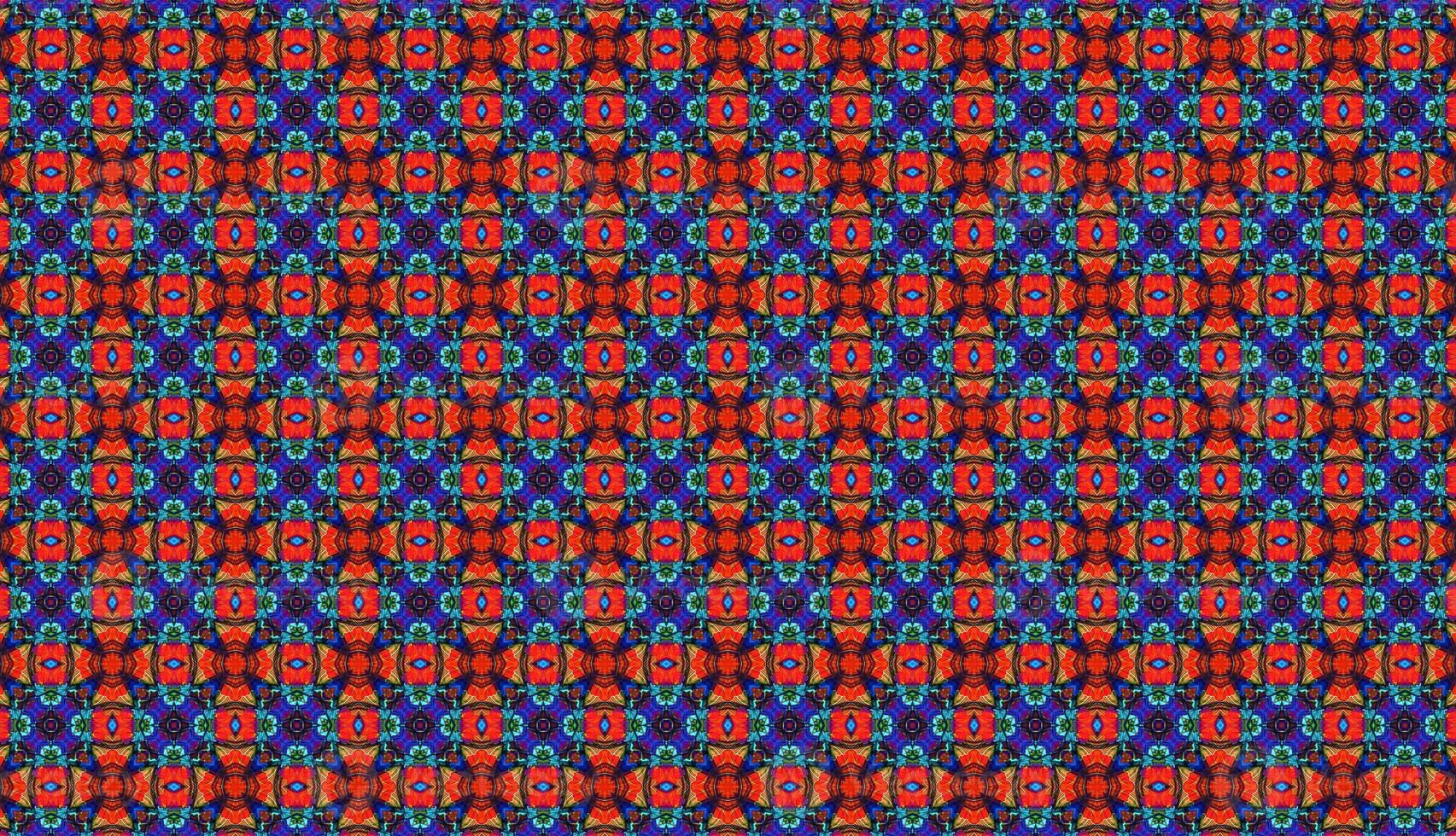 Colorful seamless abstract pattern for textile and design. High quality illustration photo