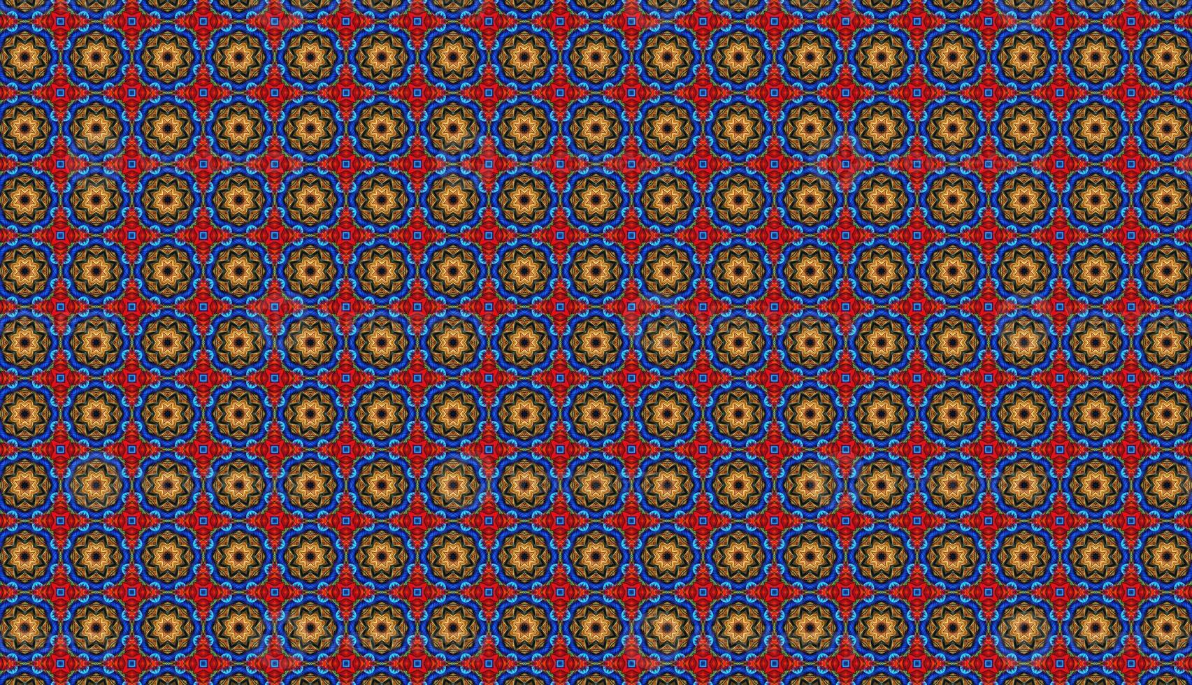 Trendy Seamless Pattern, Abstract Background. Tileable Geometric Grunge Repetitive Retro Background. Bizarre Art Illustration photo