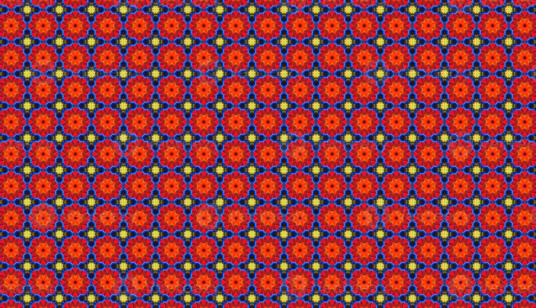 Trendy Seamless Pattern, Abstract Background. Tileable Geometric Grunge Repetitive Retro Background. Bizarre Art Illustration photo