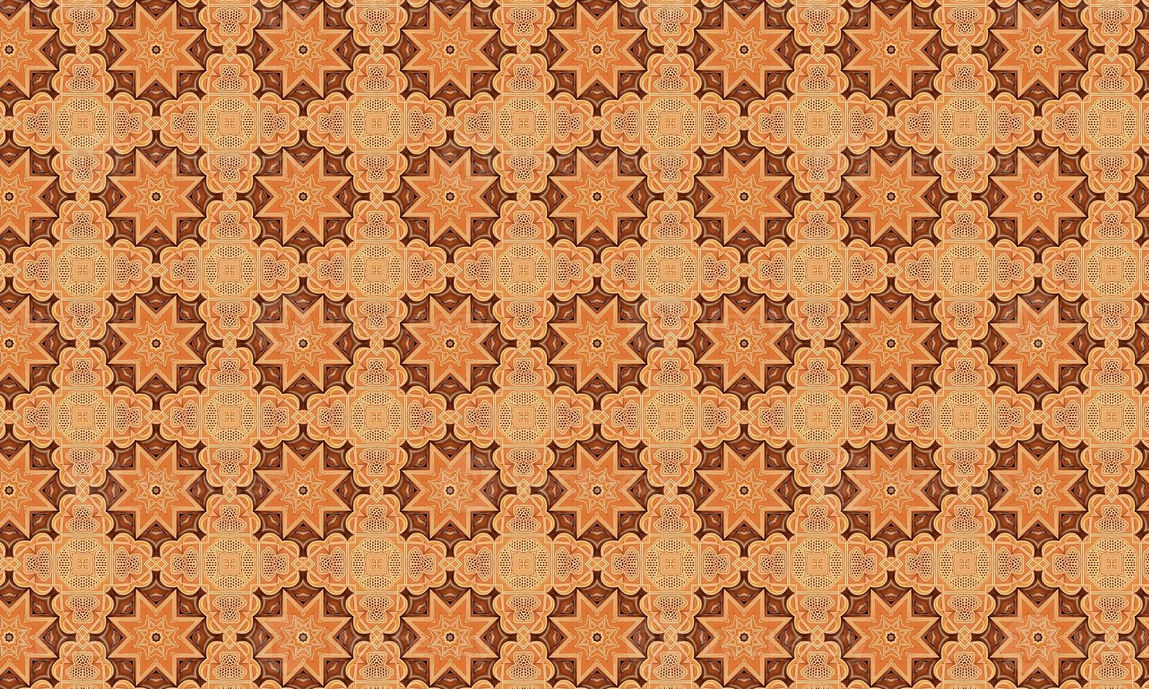 Trendy Seamless Pattern, Abstract Background. Tileable Geometric Grunge Repetitive Retro Background. Bizarre Art Illustration photo