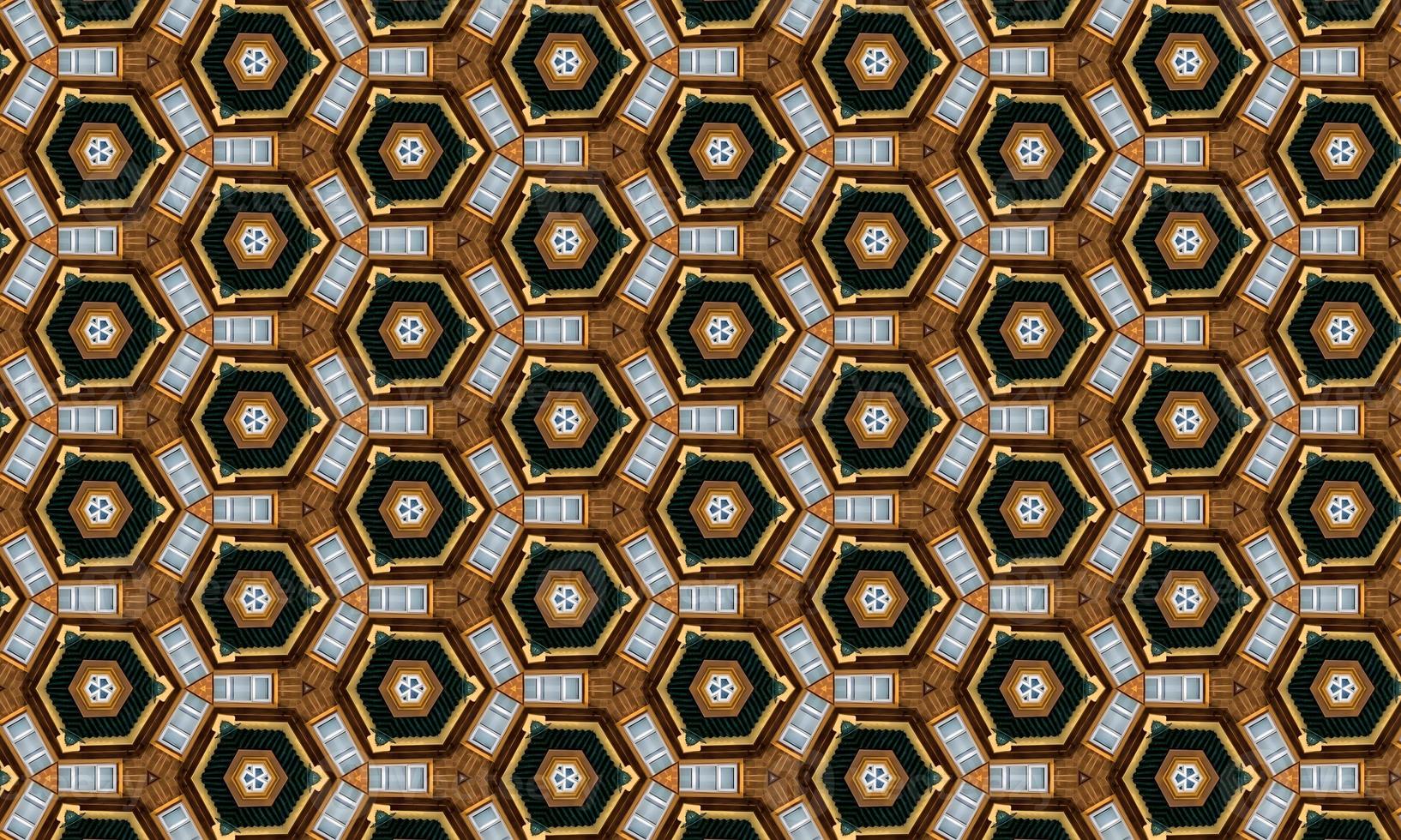 Multicolor mosaic pattern kaleidoscope. background, texture. High quality illustration photo