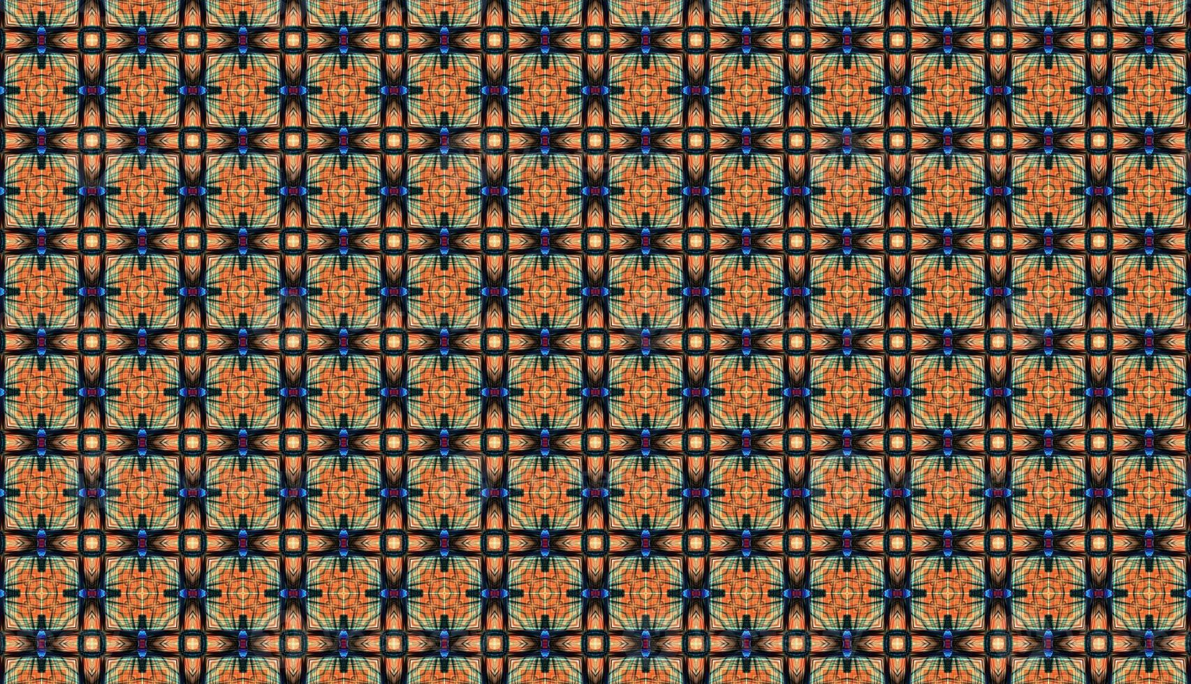 Pattern. Seamless abstract retro background design. Raster. multicolors High quality illustration photo