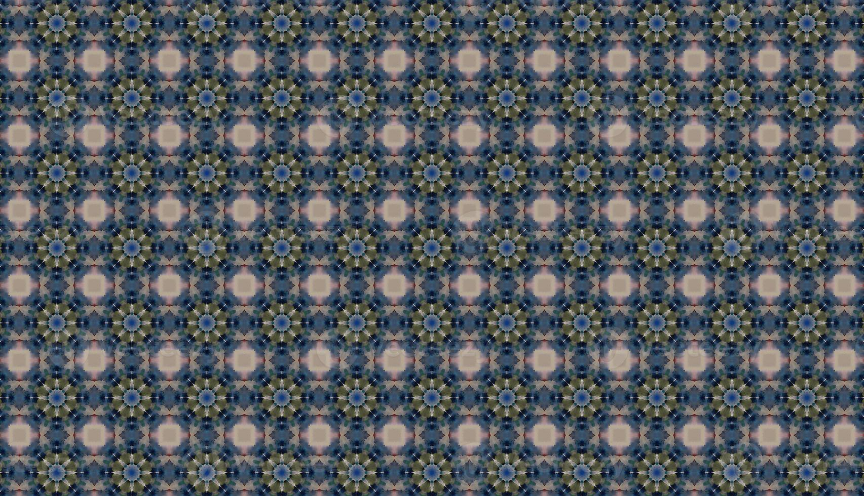 Trendy Seamless Pattern, Abstract Background. Tileable Geometric Grunge Repetitive Retro Background. Bizarre Art Illustration photo