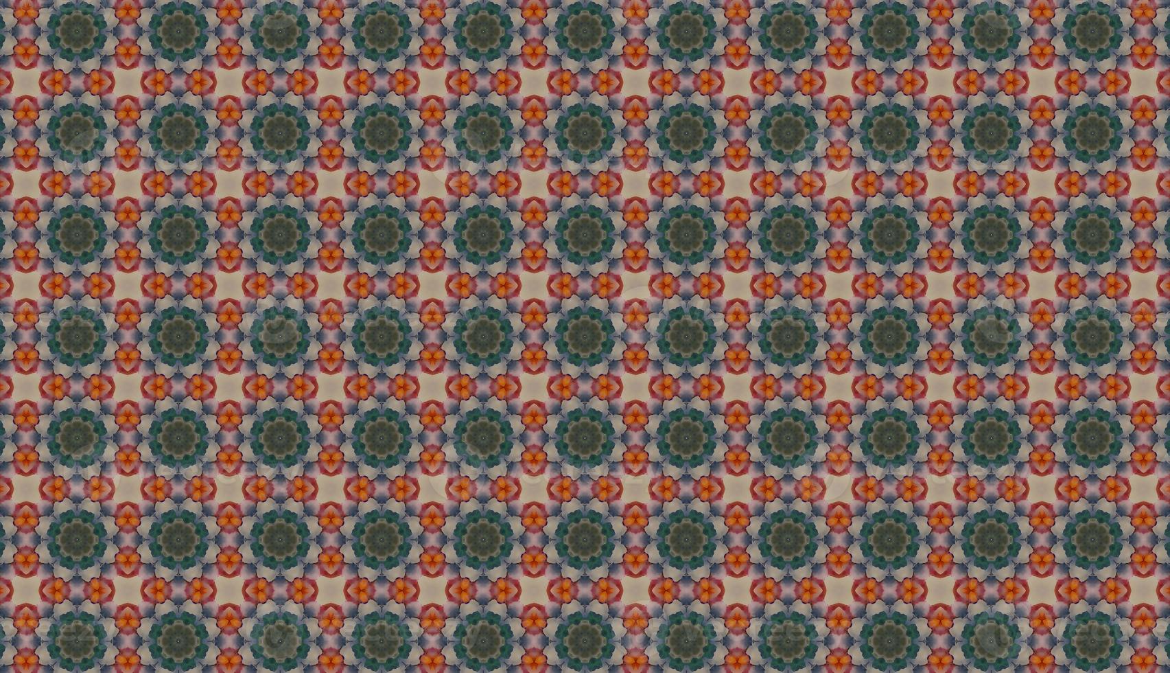 Trendy Seamless Pattern, Abstract Background. Tileable Geometric Grunge Repetitive Retro Background. Bizarre Art Illustration photo