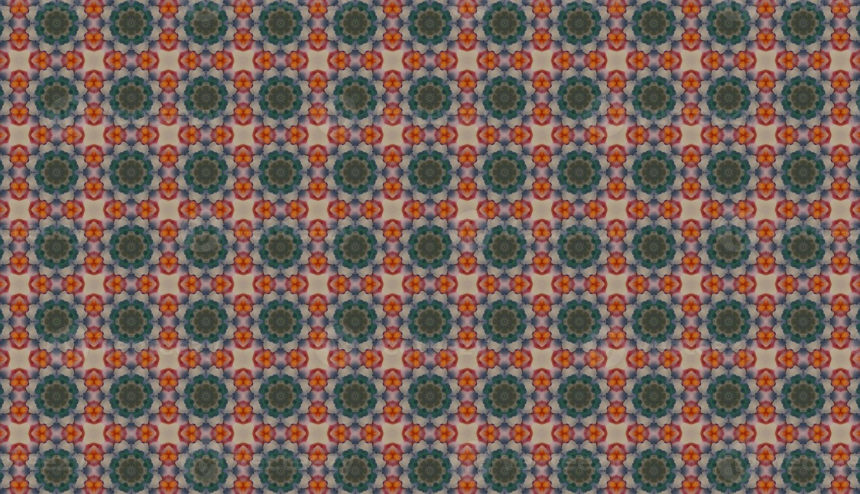 Trendy Seamless Pattern, Abstract Background. Tileable Geometric Grunge Repetitive Retro Background. Bizarre Art Illustration photo