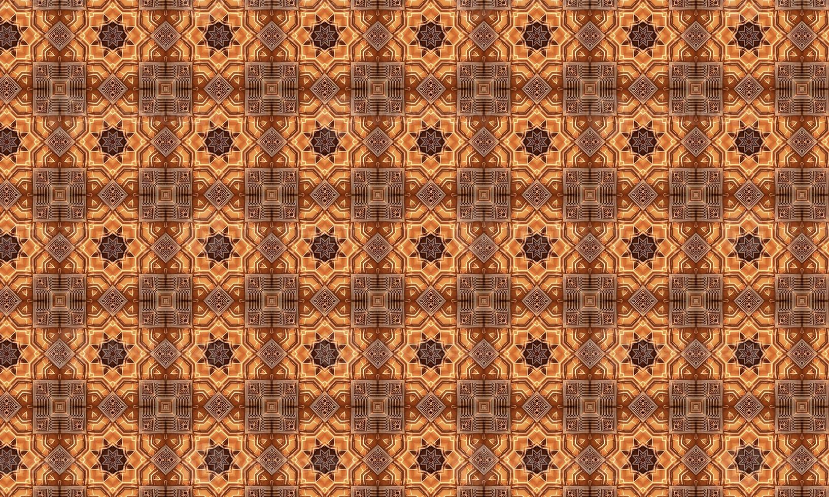 Trendy Seamless Pattern, Abstract Background. Tileable Geometric Grunge Repetitive Retro Background. Bizarre Art Illustration photo